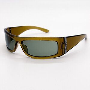 NEW GUCCI SUNGLASSES GG1492S 003 BROWN/GREEN UNISEX EYEWEAR